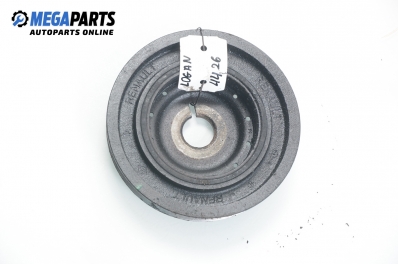 Damper pulley for Dacia Logan 1.5 dCi, 68 hp, sedan, 2008