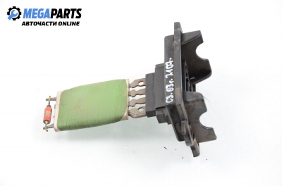 Blower motor resistor for Citroen C3 1.4, 73 hp, hatchback, 5 doors, 2003