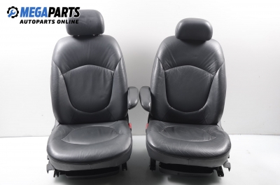 Leather seats for Citroen C5 3.0, 207 hp, hatchback, 2002