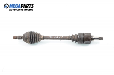 Driveshaft for Peugeot 306 1.6, 89 hp, hatchback, 5 doors, 1996, position: left