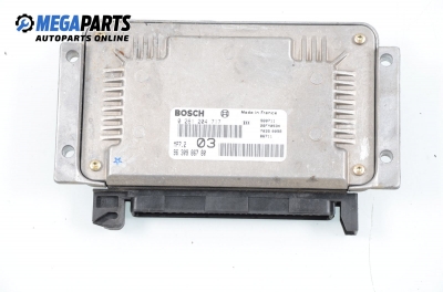 ECU for Peugeot 306 1.6, 89 hp, station wagon, 1998 № 0 261 204 717