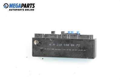 Relay for Mercedes-Benz E-Class 210 (W/S) 2.3, 150 hp, sedan automatic, 1996 № A 210 540 04 72