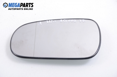 Mirror glass for Honda Accord VI 2.0 Turbo Di, 105 hp, sedan, 1999, position: left