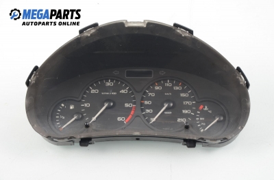 Instrument cluster for Peugeot 206 1.9 D, 69 hp, hatchback, 3 doors, 2002