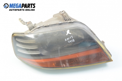 Headlight for Chevrolet Kalos 1.2, 72 hp, sedan, 2005, position: right