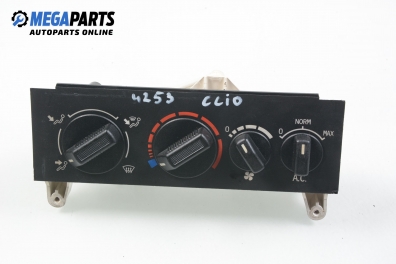 Air conditioning panel for Renault Clio I 1.4, 80 hp, 3 doors automatic, 1991