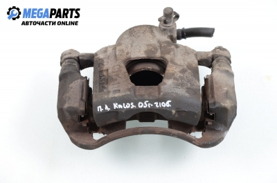 Caliper for Chevrolet Kalos 1.2, 72 hp, 3 doors, 2005, position: front - left