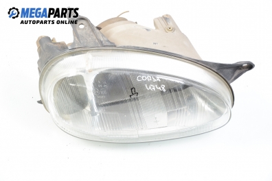 Headlight for Opel Corsa B 1.4 Si, 82 hp, 3 doors, 1993, position: right Valeo