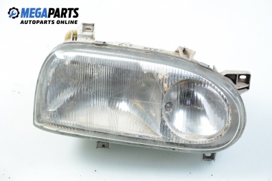 Headlight for Volkswagen Golf III 2.0, 115 hp, 3 doors, 1992, position: right Hella