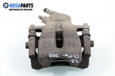 Caliper for Citroen C3 1.4, 73 hp, hatchback, 5 doors, 2003, position: front - right