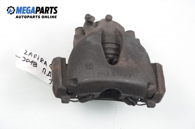 Caliper for Opel Zafira A 1.6 16V, 101 hp, 2001, position: front - right