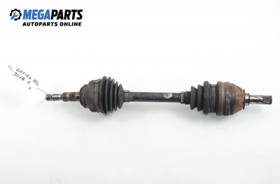 Driveshaft for Opel Zafira A 1.6 16V, 101 hp, 2001, position: left