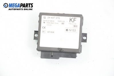 Modul zentralverriegelung für Opel Astra G 1.6, 84 hp, sedan, 2003 № GM 24 437 076