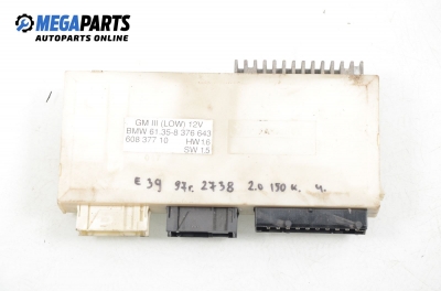 Module for BMW 5 (E39) 2.0, 150 hp, sedan, 1997 № 61.35-8 376 643