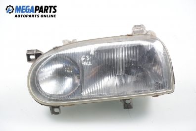 Headlight for Volkswagen Golf III 1.8, 90 hp, 5 doors, 1992, position: left