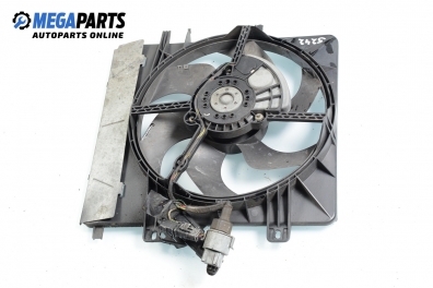 Radiator fan for Citroen C3 1.4 16V HDi, 90 hp, hatchback, 2005