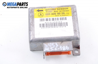 Airbag module for Mercedes-Benz C-Class 202 (W/S) 1.8, 122 hp, sedan, 1995 № 000 820 80 26