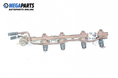 Fuel rail for Nissan Almera (N15) 1.4, 87 hp, hatchback, 5 doors, 1996