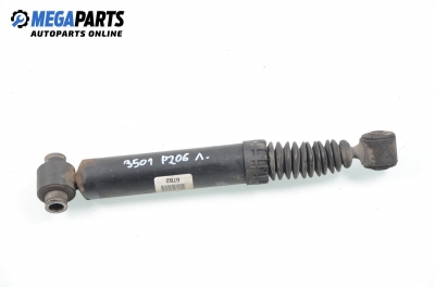 Shock absorber for Peugeot 206 1.4 HDi, 68 hp, hatchback, 5 doors, 2003, position: rear - left