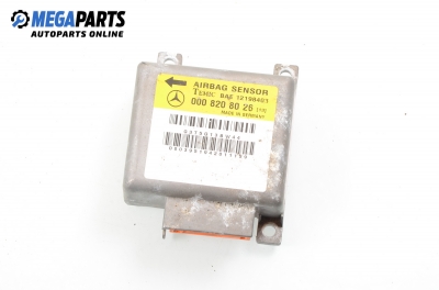 Airbag module for Mercedes-Benz E-Class 210 (W/S) 2.0, 136 hp, sedan automatic, 1995 № 000 820 80 26