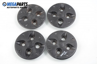 Wheel center caps for Fiat Doblo 1.9 JTD, 100 hp, truck, 2002