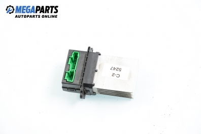 Blower motor resistor for Citroen C2 1.4 HDi, 68 hp, 2003