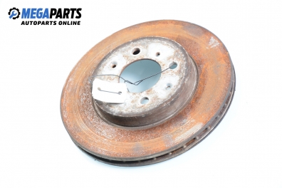 Brake disc for Honda Civic VII 1.6, 110 hp, hatchback, 5 doors, 2001, position: front