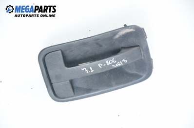 Outer handle for Peugeot 806 1.9 TD, 90 hp, 1995, position: rear - left