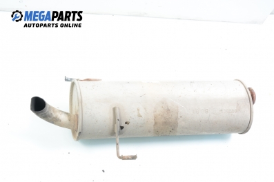 Rear muffler for Peugeot 306 1.6, 89 hp, hatchback, 1996