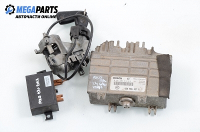 ECU mit zündschlüssel und wegfahrsperre für Volkswagen Polo (6N/6N2) 1.4, 60 hp, 3 türen, 1997 № 030 906 027 P