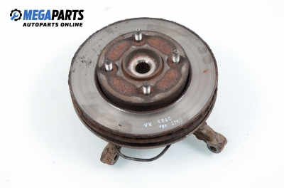 Knuckle hub for Mitsubishi Colt 1.3, 95 hp, hatchback, 5 doors, 2008, position: front - left