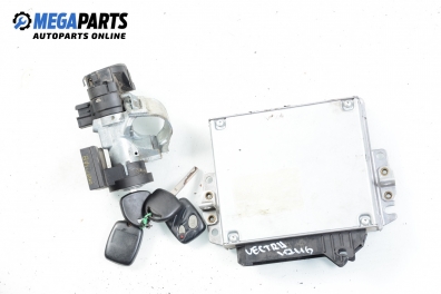 ECU incl. ignition key and immobilizer for Opel Vectra B 1.8 16V, 115 hp, station wagon automatic, 1997