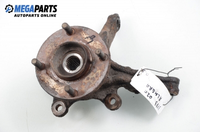 Knuckle hub for Nissan Almera 1.5, 90 hp, hatchback, 5 doors, 2002, position: front - right