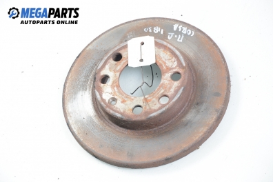 Brake disc for Opel Corsa B 1.0 12V, 54 hp, 3 doors, 2000, position: front