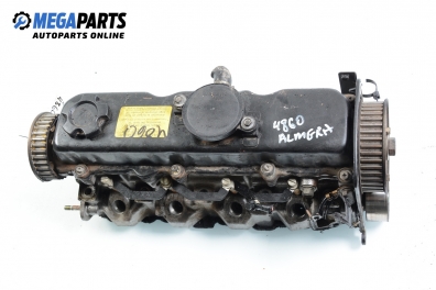 Engine head for Nissan Almera (N15) 2.0 D, 75 hp, sedan, 1998