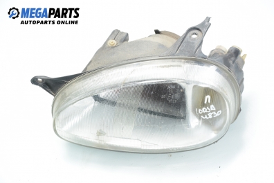 Headlight for Opel Corsa B 1.0 12V, 54 hp, 3 doors, 2000, position: left Valeo