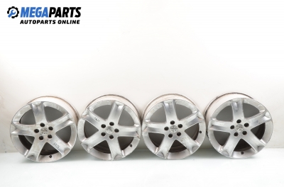 Alloy wheels for Peugeot 407 (2004-2010) 17 inches, width 7 (The price is for the set)