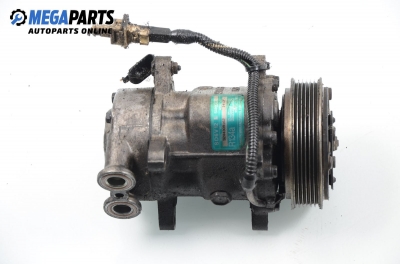 AC compressor for Peugeot 206 1.4, 75 hp, hatchback, 5 doors, 2001 № Sanden SD6V12