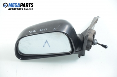 Mirror for Mitsubishi Colt V 1.3 12V, 75 hp, 3 doors, 1997, position: left