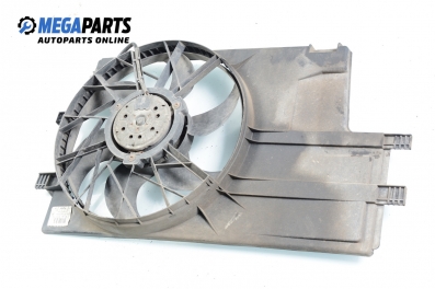 Radiator fan for Mercedes-Benz A-Class W168 1.6, 102 hp, 5 doors, 1998