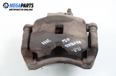 Caliper for Nissan Almera 2.2 DI, 110 hp, hatchback, 5 doors, 2002, position: front - left