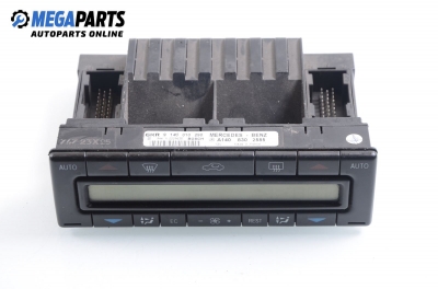 Air conditioning panel for Mercedes-Benz CLK 2.0 Kompressor, 192 hp, coupe, 1997 № A 140 830 2585