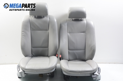 Leather seats for BMW X5 (E53) 3.0 d, 184 hp automatic, 2003