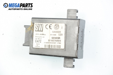 Module for Alfa Romeo 156 2.0 16V T.Spark, 155 hp, sedan, 2001 № Siemens S118275001E