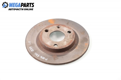 Brake disc for Peugeot 106 (1991-1996) 1.1, hatchback, position: front