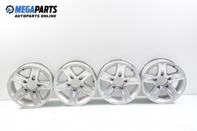 Alloy wheels for Suzuki Grand Vitara (1998-2006) 16 inches, width 7 (The price is for the set)