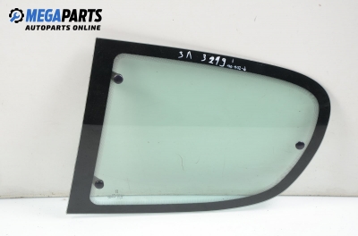 Vent window for Peugeot 206 2.0 HDI, 90 hp, hatchback, 3 doors, 2000, position: left