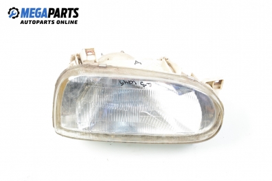 Headlight for Volkswagen Golf III 1.6, 75 hp, 3 doors, 1997, position: right DJAUTO