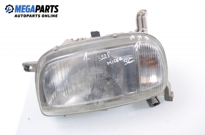 Headlight for Nissan Micra 1.0 16V, 60 hp, 3 doors, 1996, position: left