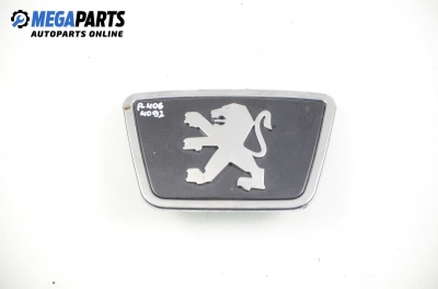 Emblem for Peugeot 406 2.0 16V, 132 hp, coupe, 1998